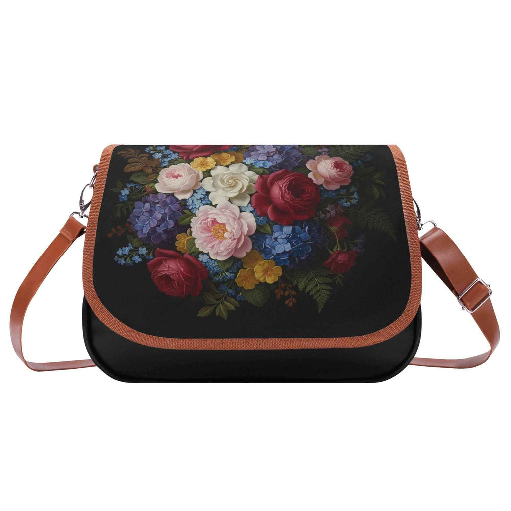 Flower Leather Shoulder bag