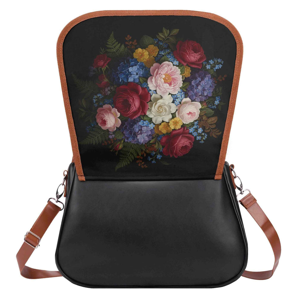 Flower Leather Shoulder bag